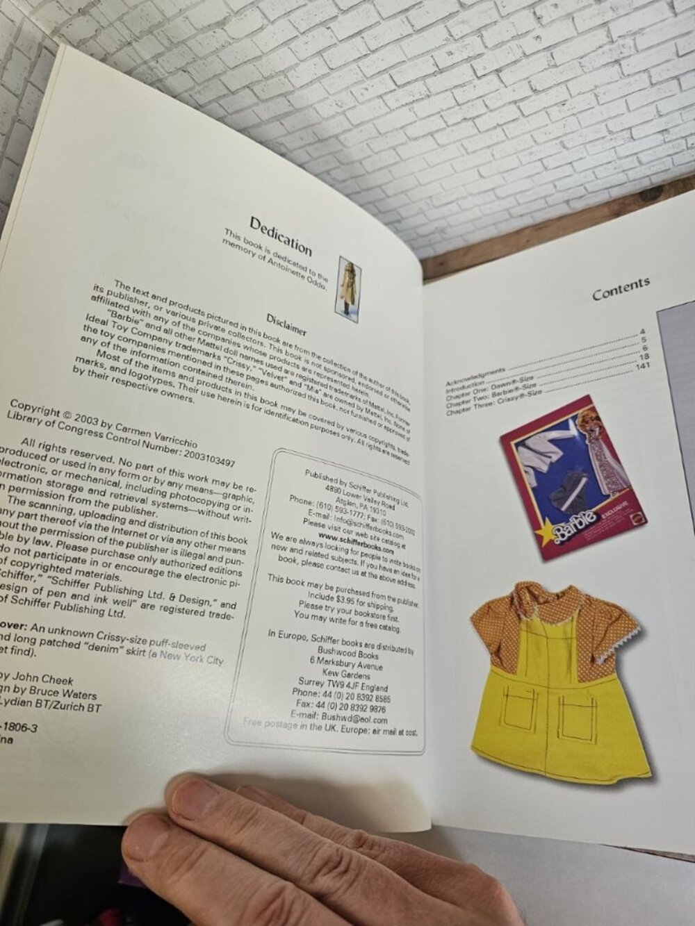 Collectible Doll Fashions 1970s Schiffer Book Price Guide Barbie Crissy Mods 70s - Picture 4 of 4